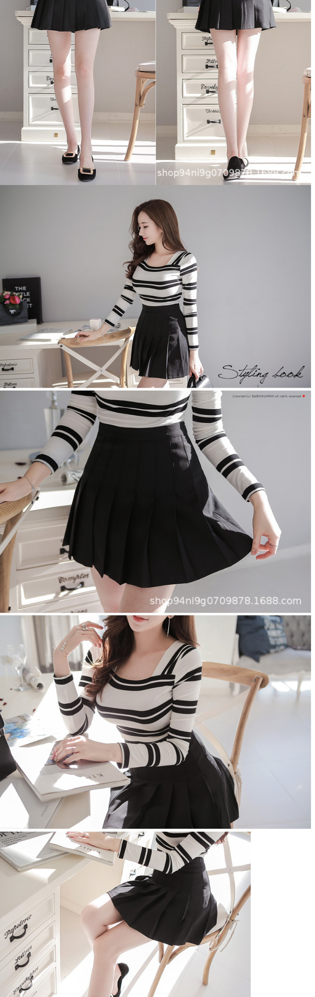 Pleated Skirt Image 5