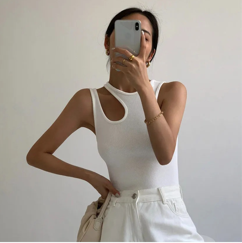 Casual Tank Top - Black