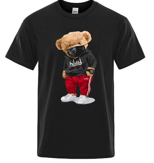 Pop Logo Fashion Bear T-Shirt