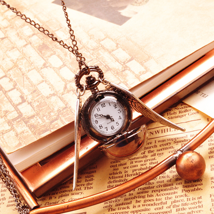 Harry Potter Pocket Watch Necklace Image 1