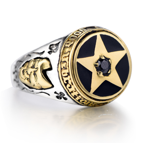S925 Silver Pentagonal Ring 4