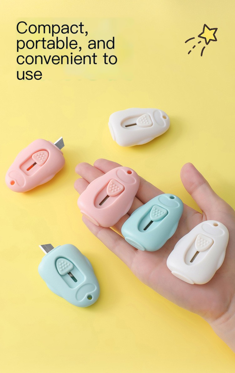 Mini Paper Cutting Knife Pink