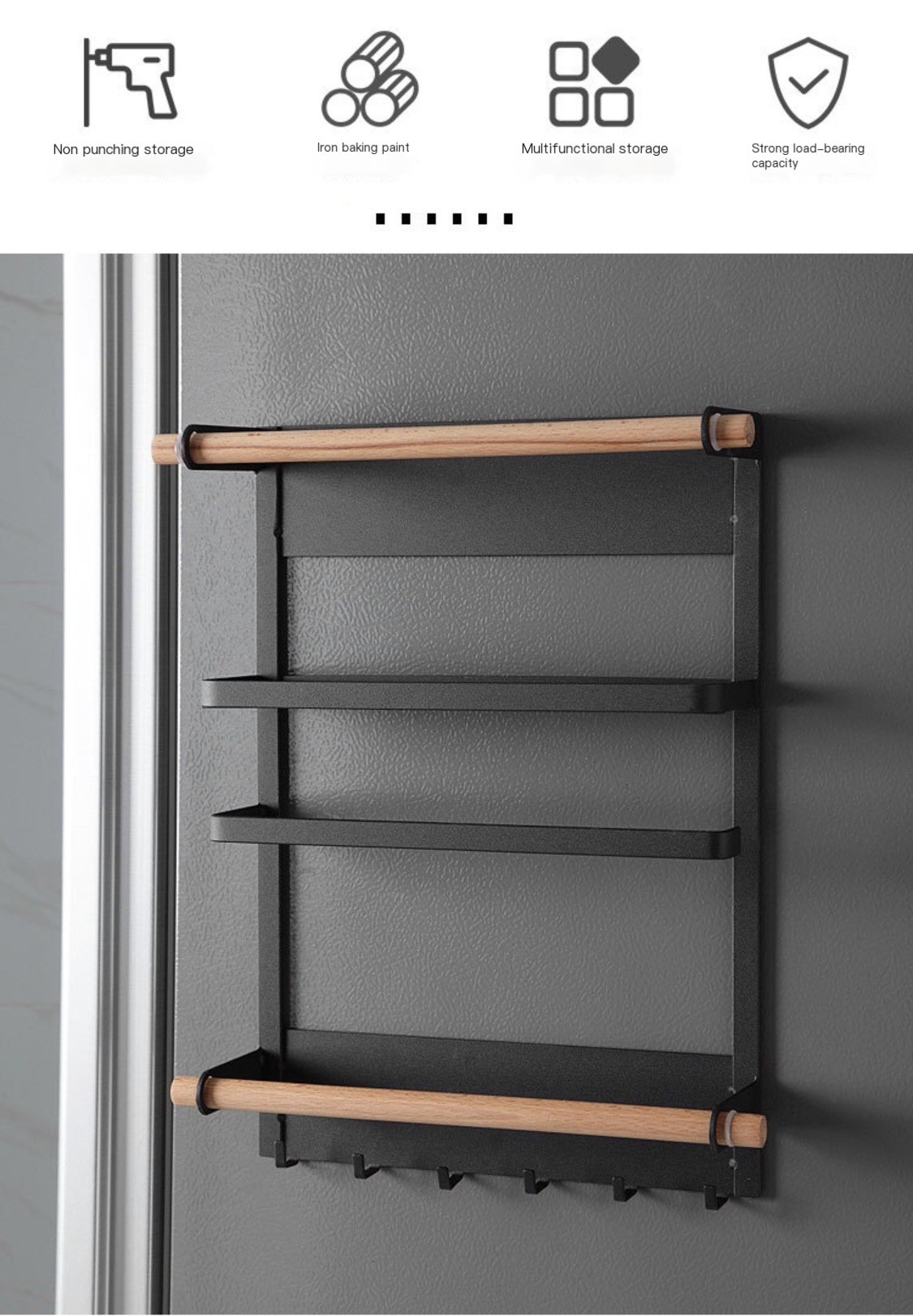 Magnetic Refrigerator Shelf