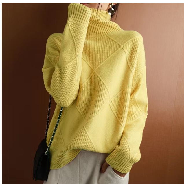 Layered Knitted Sweater