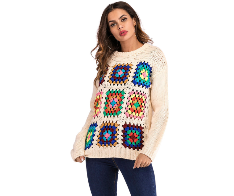 Knitted Sweater Image 3