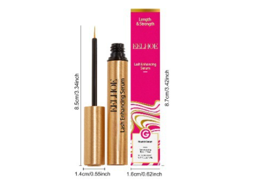 Natural eyelash long curl black thick moisturizing mild beautiful eyelash liquid