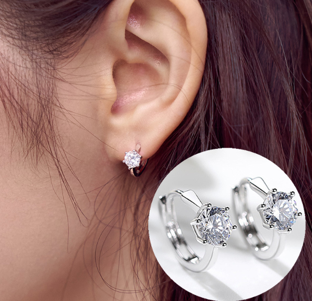 Geometric shape of the earrings