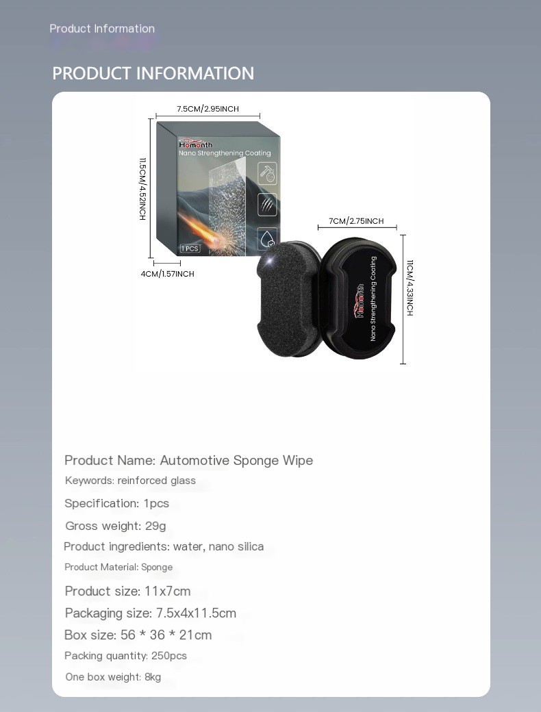Homonth Car Sponge