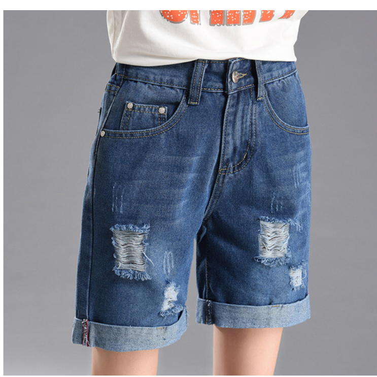 Denim Shorts - Light Blue
