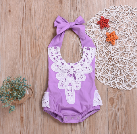 Triangle Baby Romper