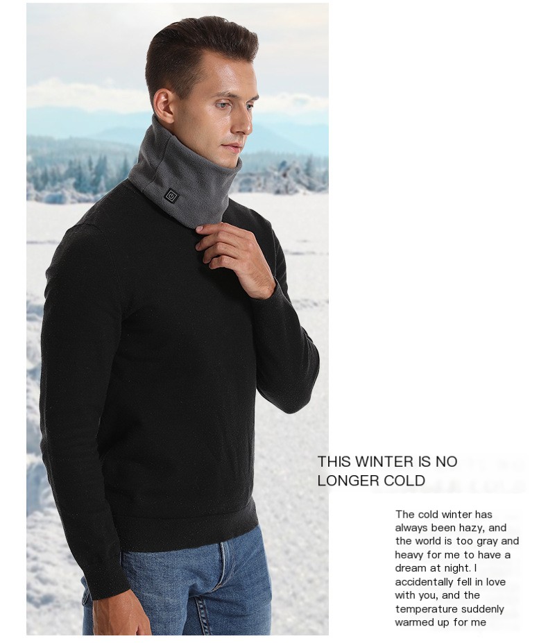 Electric heating scarf