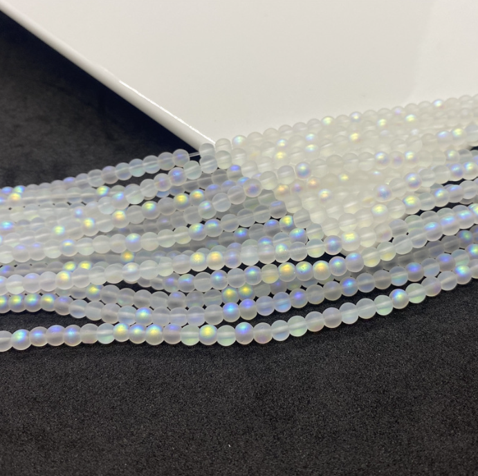 Mystic Aura Quartz Gemstone Loose Beads Image 4