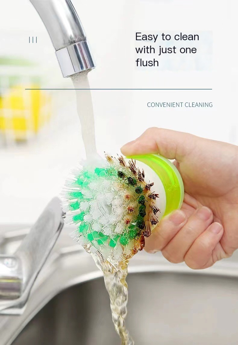 Hydraulic Pot Washing Brush 5