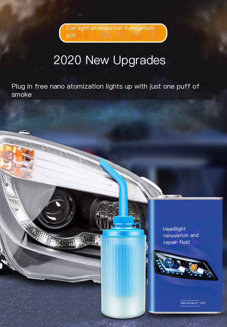 Car Headlight Refurbishment Cleaning Tool Kit - Image 1