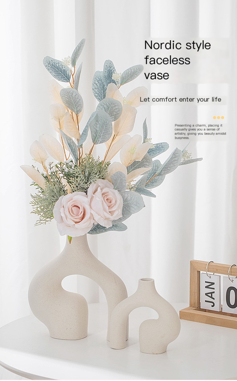 Nordic Ceramic Vase - Image 1