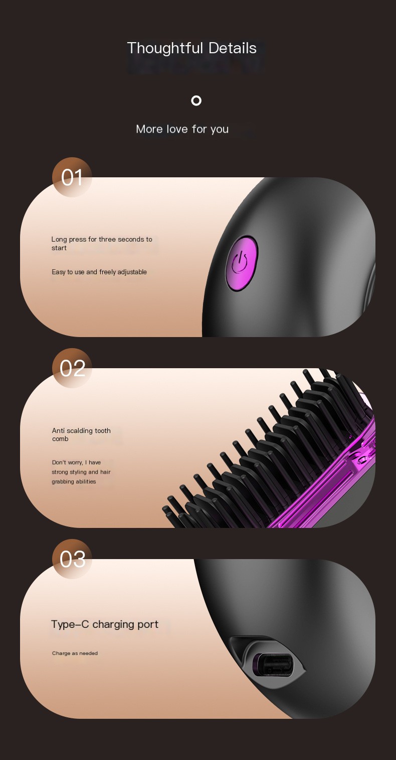 FlexStyle USB Ceramic Hair Straightener & Curler