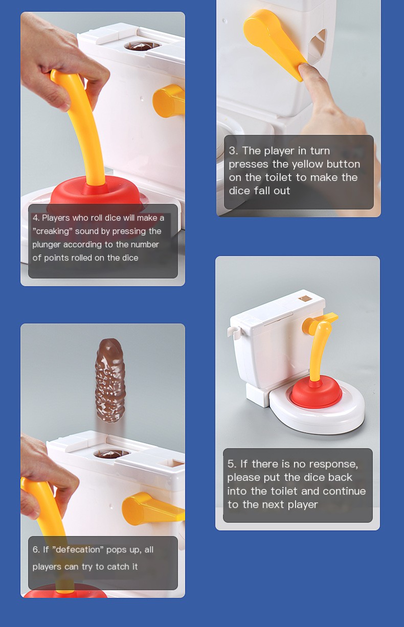 Flushing Toilet Trick Toy Image 5