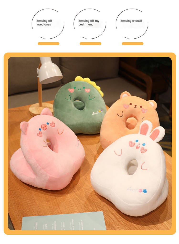Cartoon Ice Silk Nap Pillow 10