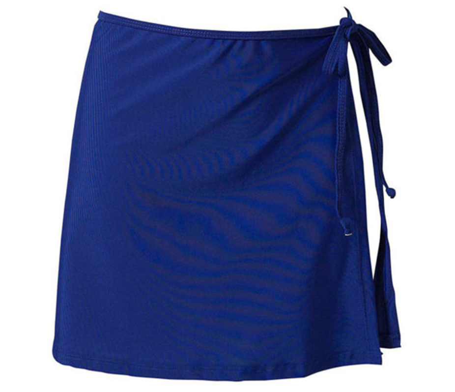 Pure Color Tether Skirt Apron Image 5