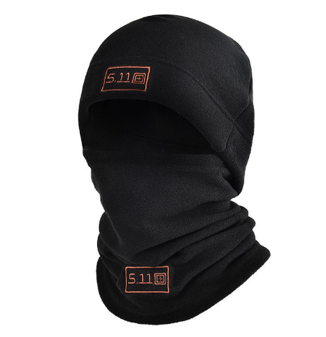 Close-up of Tactical Warm Collar Fleece Cap texture