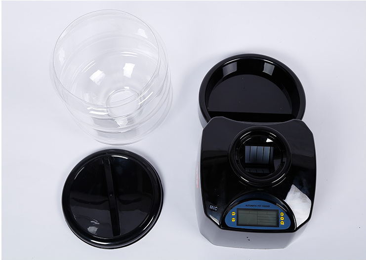 Automatic Pet Feeder Black