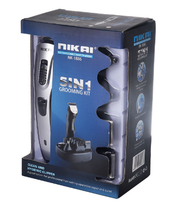 Rechargeable Multifunction Hair Clipper and Shaver