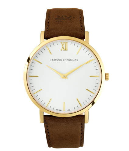 Couple Watch Golden Black
