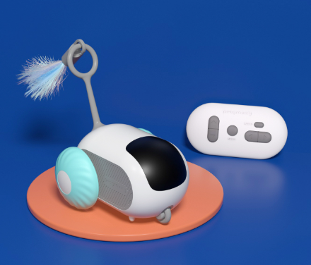 Pet playing with FormulaKet Kedi Oyuncağı