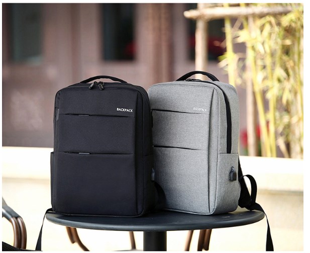 Black Laptop Backpack