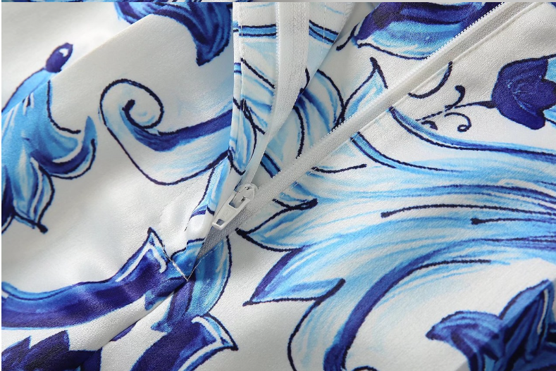 Azure Tube Top and Short Set Image 9