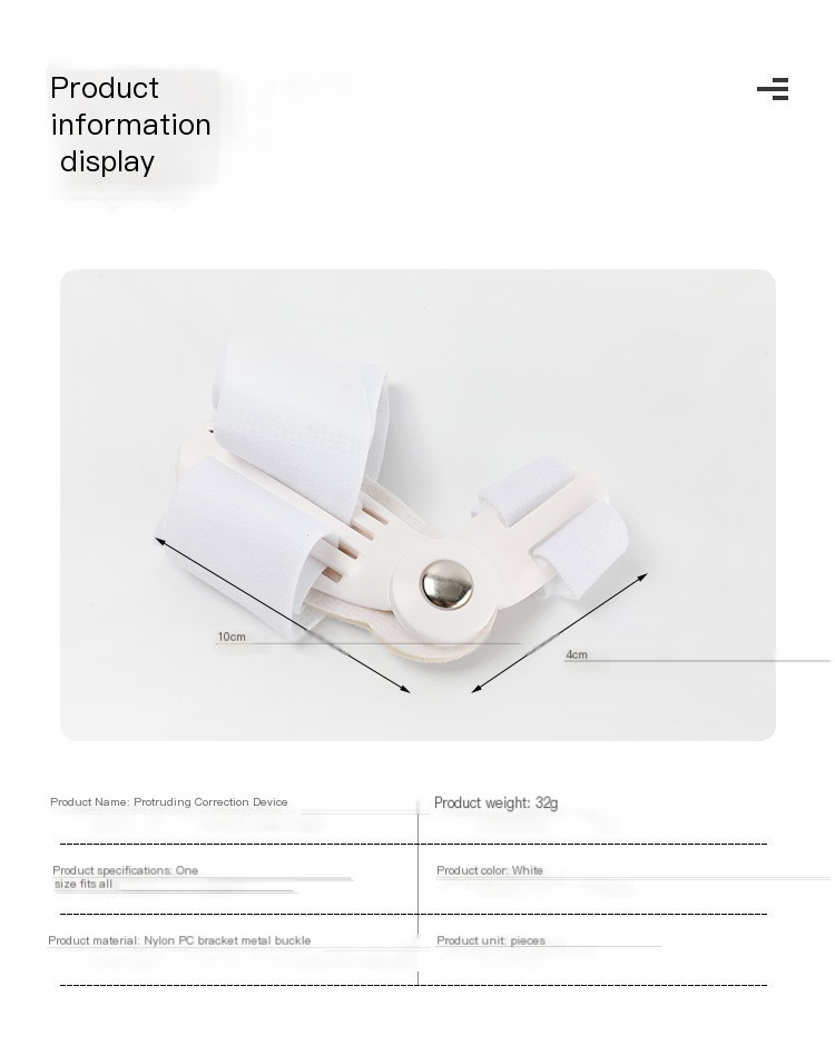 Bunion Corrector - White
