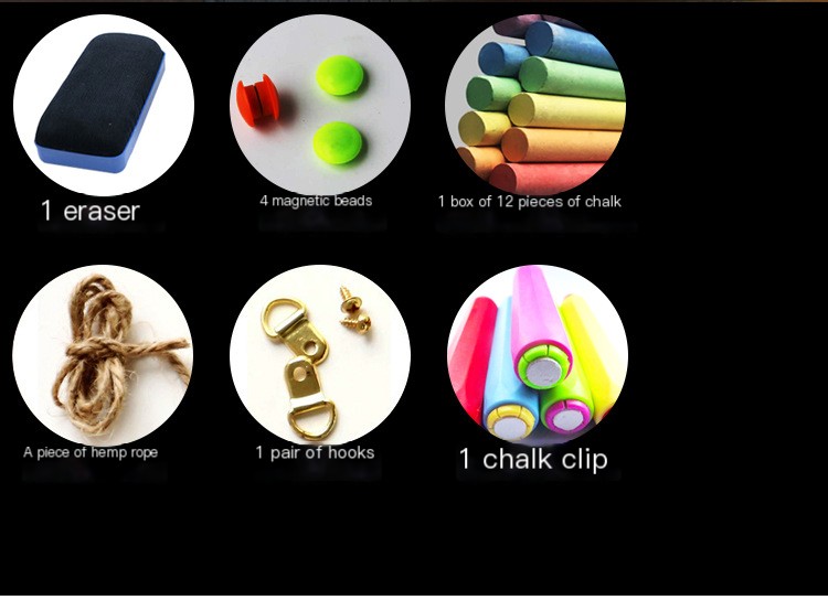 Magnetic Hanging Black Board