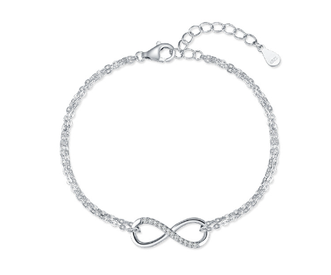 Silver Infinity Bracelet