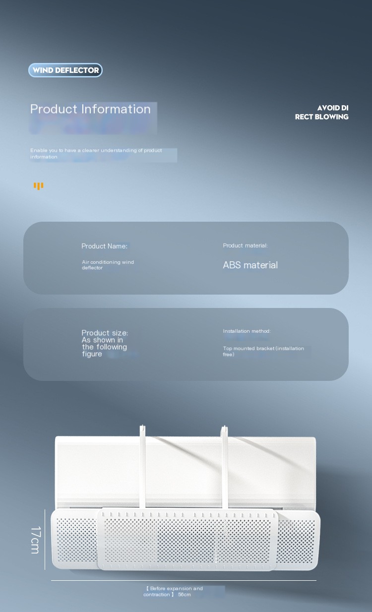 Air Conditioner Wind Shield - Image 5