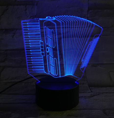 French Horn LED Lamp 3