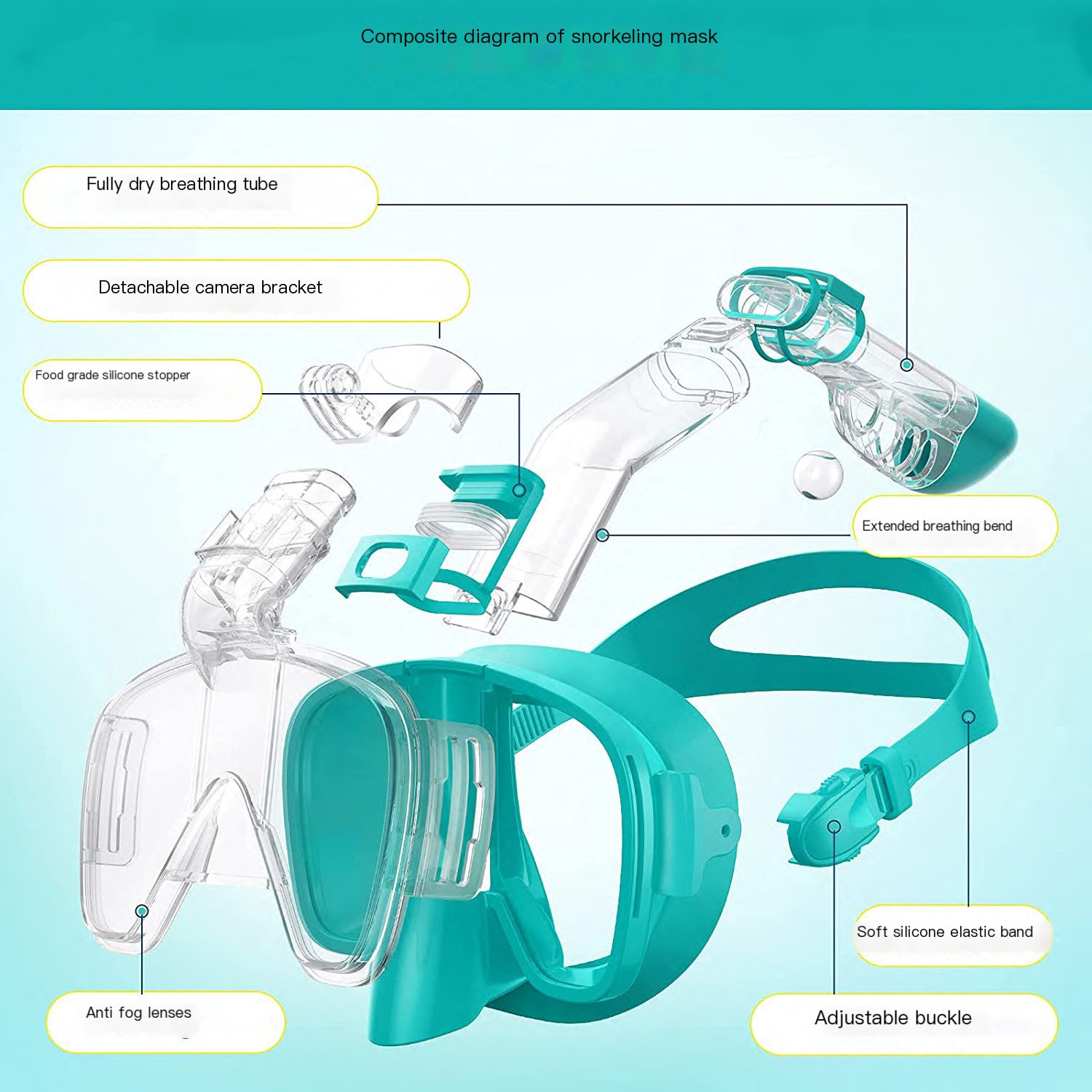 Snorkel Mask Colors