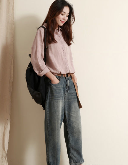 Spring and Autumn Long Sleeve Shirt 2