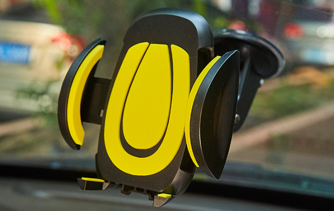 Car Phone Holder in Use