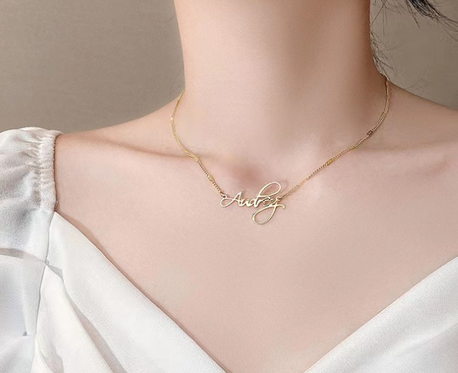 Personalized Letter Necklace