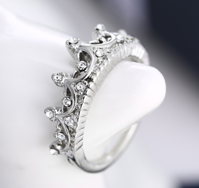 Geometric Crown Ring 2