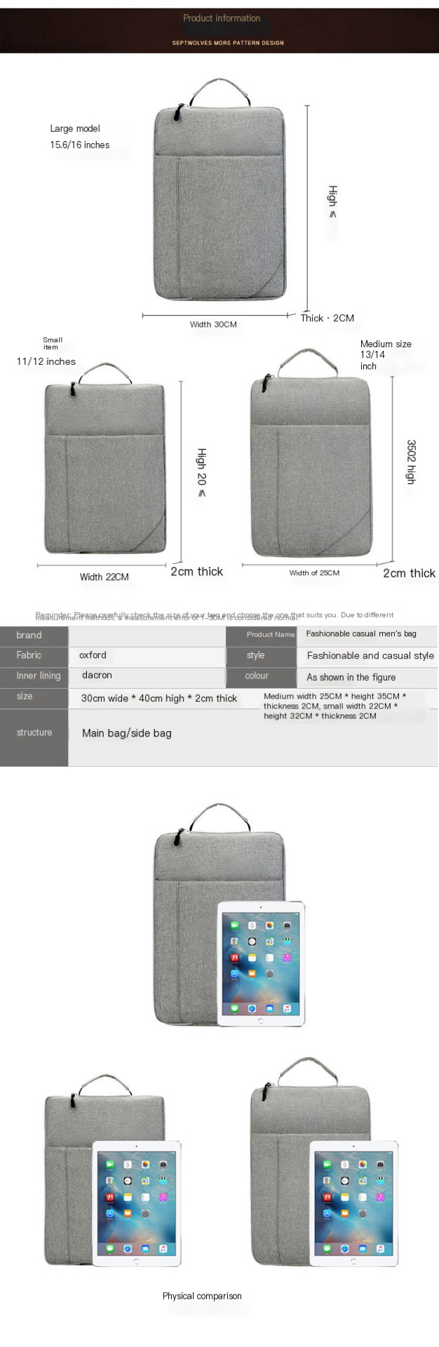 Travel Bag Cover Protective Case