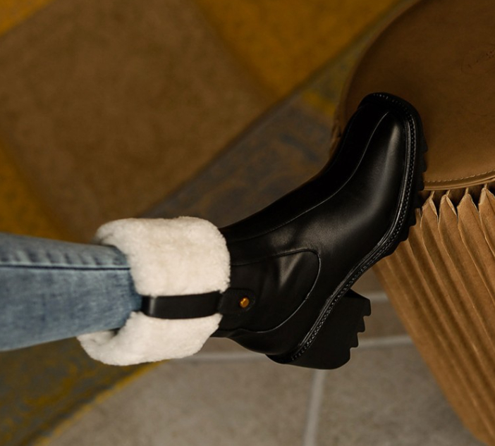 Fashion Thick Heel High Heel Women Boots 2