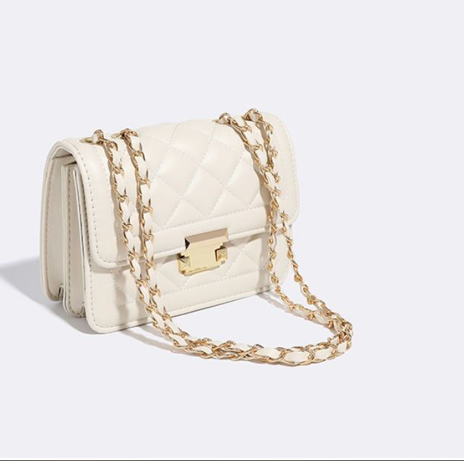 Fashion Atmospheric Rhombus Small Square Bag - Styled