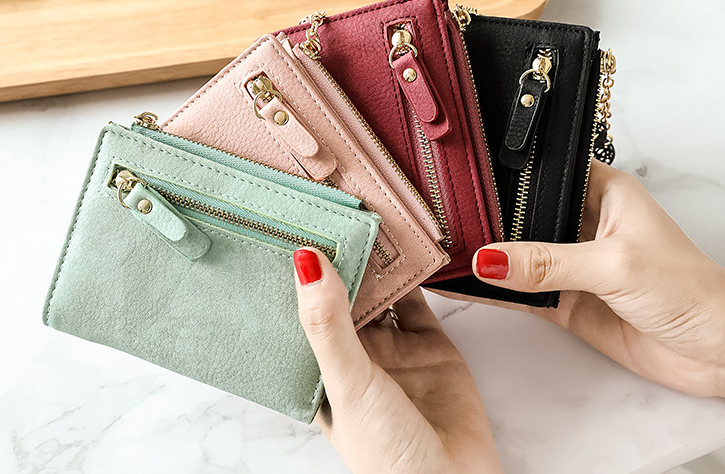 Fresh Folding Wallet Color Options