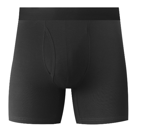 Men's Ice Silk Mesh Split Boxer Trousers Image 2