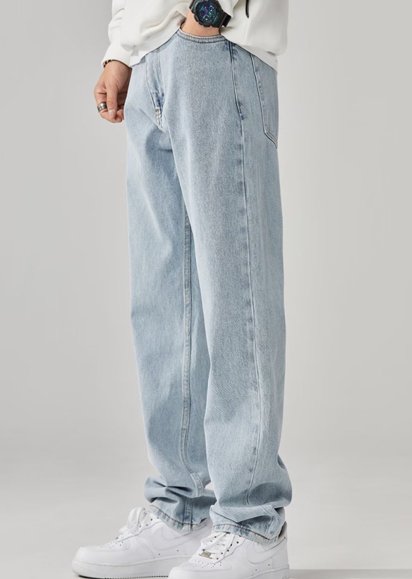 Men's Raw Edge Jeans