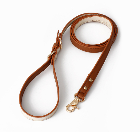 Dog Collar Traction Rope Pink