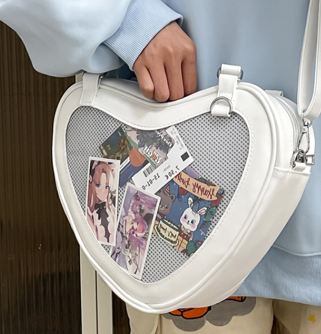 Women's Fashion Love Shape Shoulder Crossbody Bag - Image 3