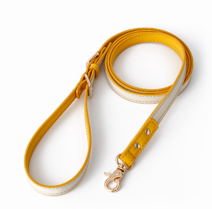Dog Collar Traction Rope Brown