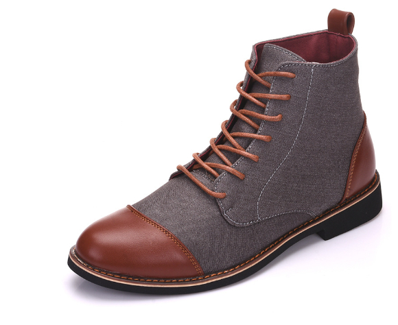 Men's Leather Boots Image 3
